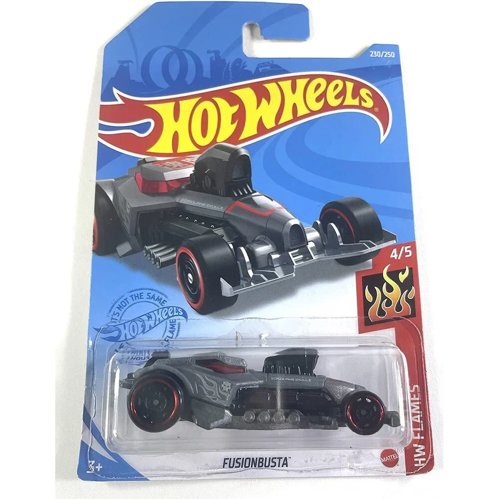 Hot Wheels Fusionbusta, HW Flames 4/5 SILVER 230/250